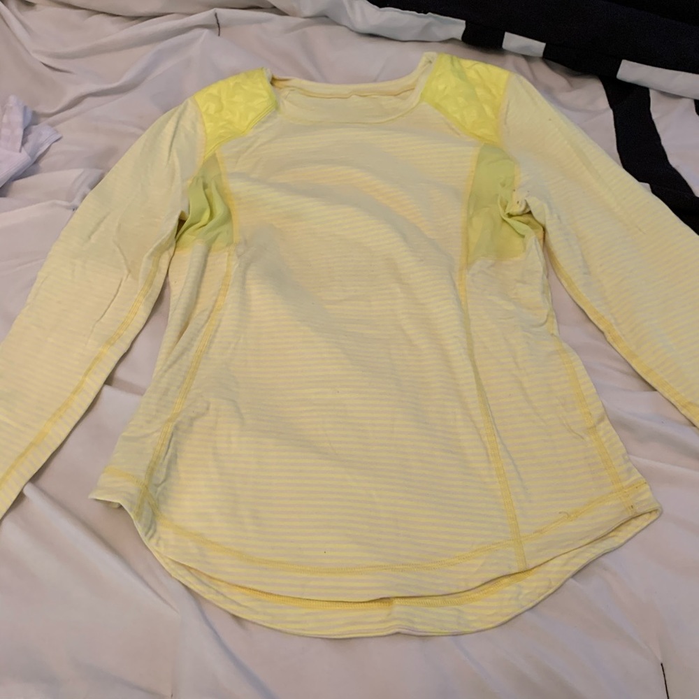Lululemon pullover with padded detail